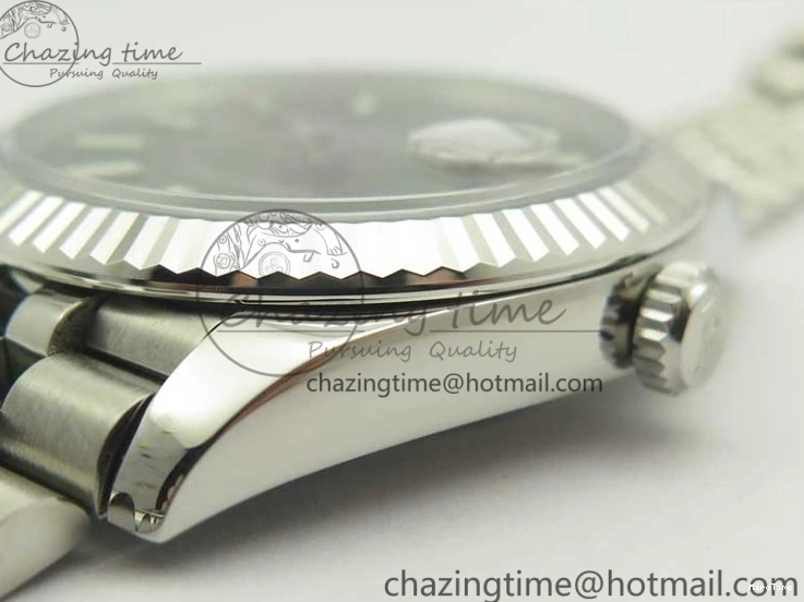 MiroTime 0219 DateJust 41 126334 SS REF 1:1 Best Edition Gray Dial Stick Markers on Jubilee Bracelet A3235 Clone V OdorResistant 3382